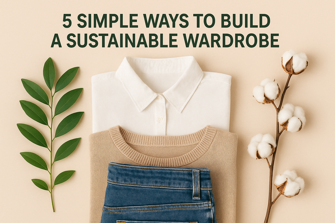 5 SIMPLE WAYS TO BUILD A SUSTAINABLE WARDROBE THAT LASTS