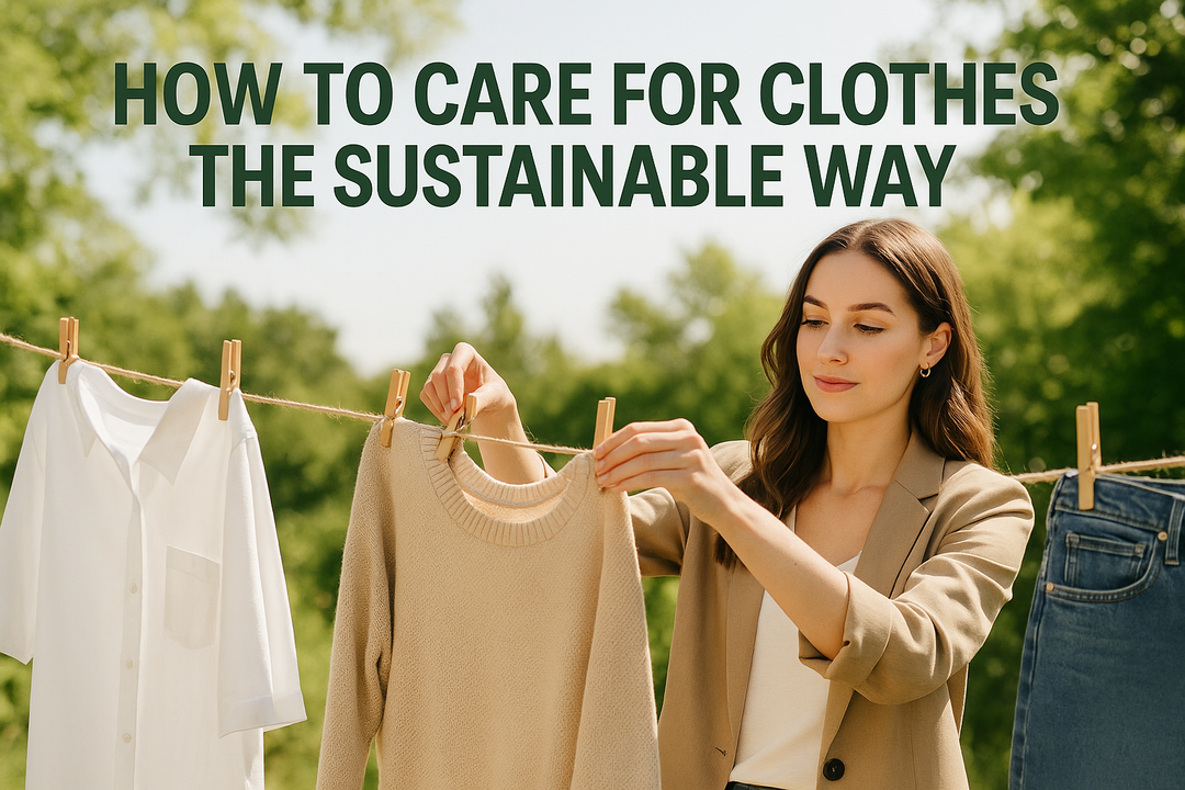 HOW TO CARE FOR CLOTHES THE SUSTAINABLE WAY: TIPA TO MAKE THEM LAST LONGER