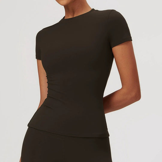 Spring T-shirt, Quick Drying Women's Yoga Suit