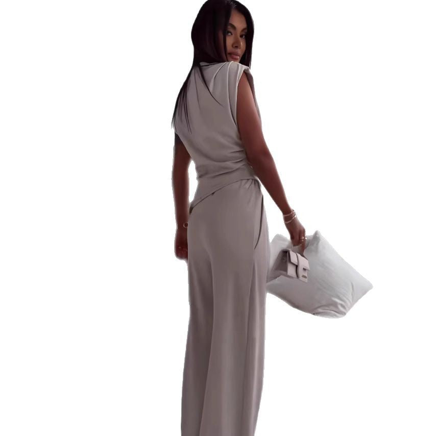 Women's Sleeveless Suit Fashion