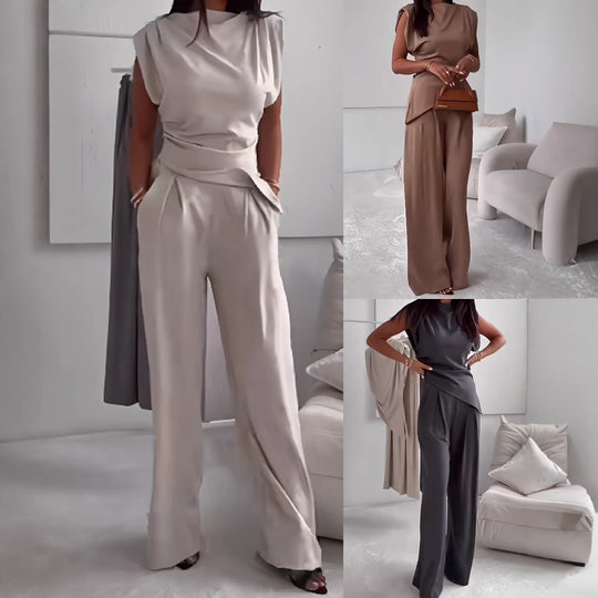 Women's Sleeveless Suit Fashion