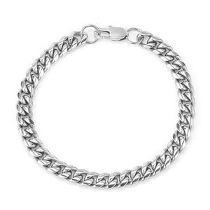 Japanese Buckle Cuban Link Chain 18K Gold Men's Bracelet