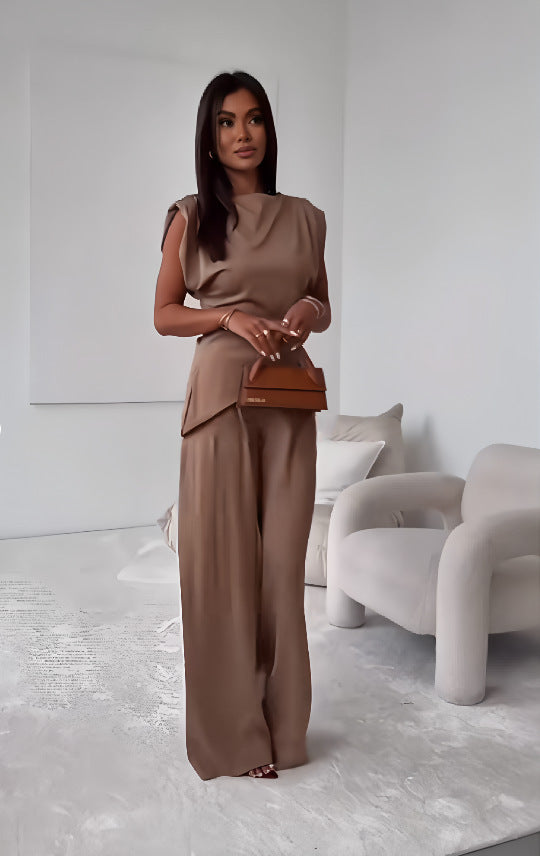 Women's Sleeveless Suit Fashion