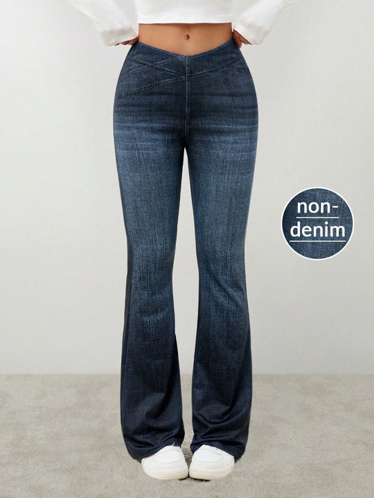 Hip-lifting Elastic Sports Casual Pants