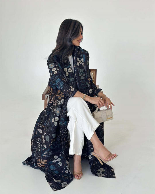 Women's Temperament Cardigan A Bai Ya Robe