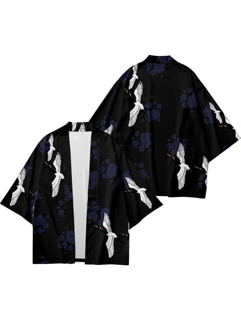Cloak Kimono And Daoist Robe Cardigan