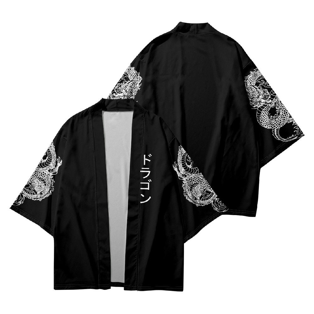 Cloak Kimono And Daoist Robe Cardigan