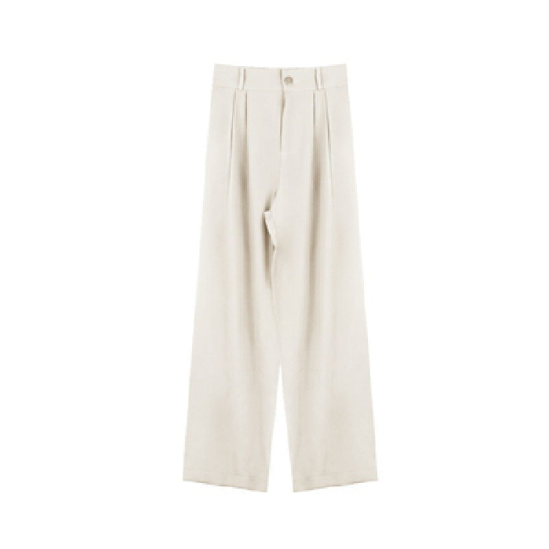 Women's Wide-leg Baggy Straight Trousers