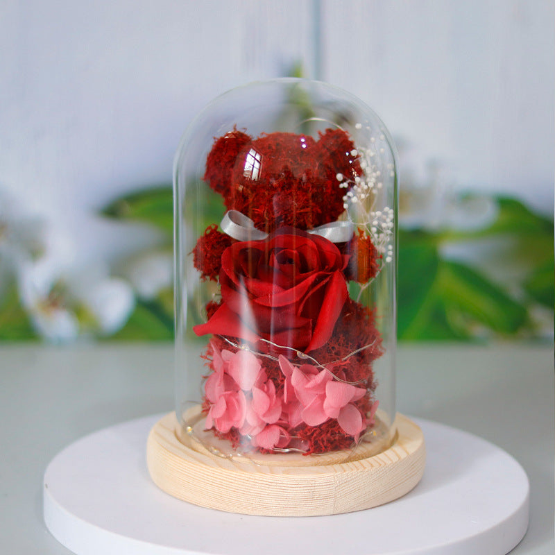 Valentine's Day Gift For Girlfriend Eternal Preserved Rose Flower Gift Box