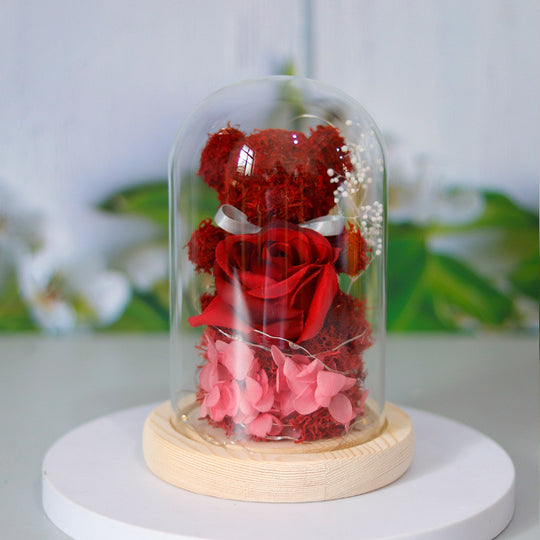 Valentine's Day Gift For Girlfriend Eternal Preserved Rose Flower Gift Box