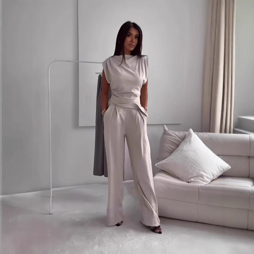 Women's Sleeveless Suit Fashion