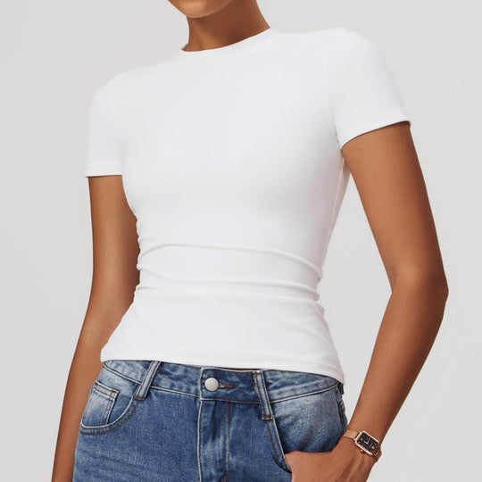 Spring T-shirt, Quick Drying Women's Yoga Suit