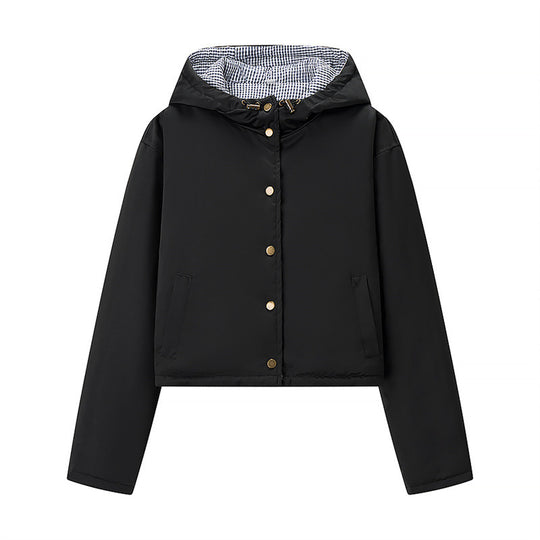 Double-sided Hooded Coat For Women