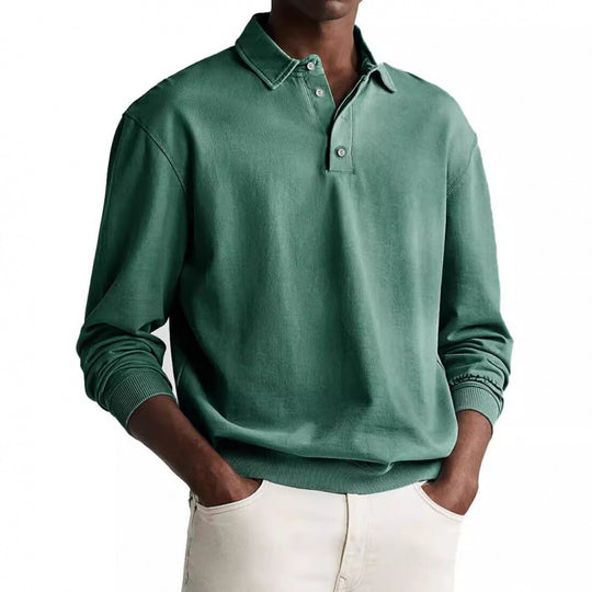 Half Zipper 3d Printed Sweater For Men