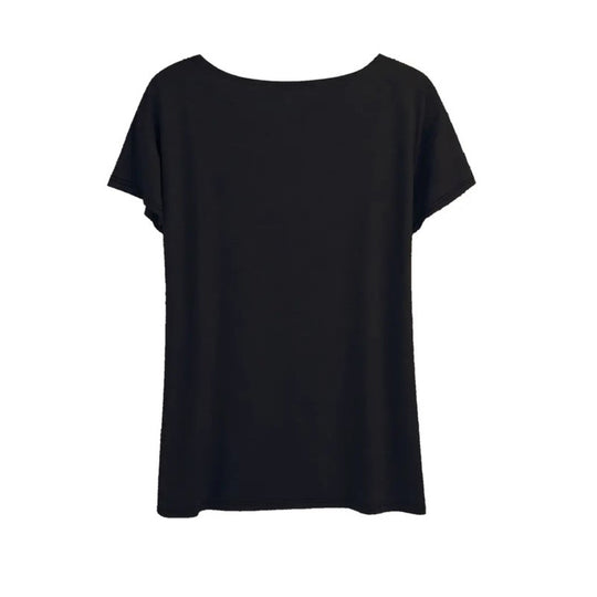 Women's Short Sleeve Crew Neck Tee Heart Print Casual Summer Top