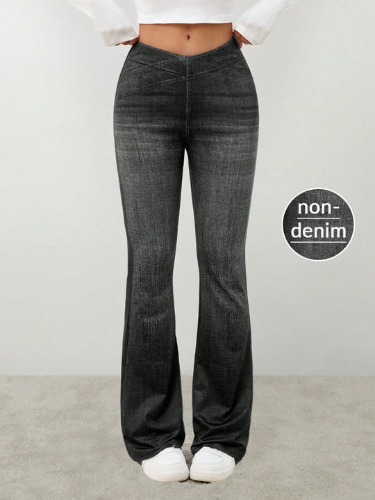 Hip-lifting Elastic Sports Casual Pants