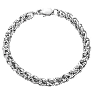 Japanese Buckle Cuban Link Chain 18K Gold Men's Bracelet