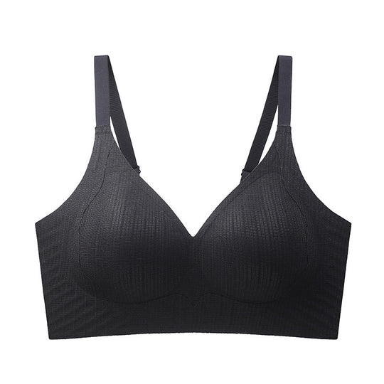 Jelly Glue Double Lift Comfortable Wireless Push Up Breast Holding Anti-sagging Backless Bra