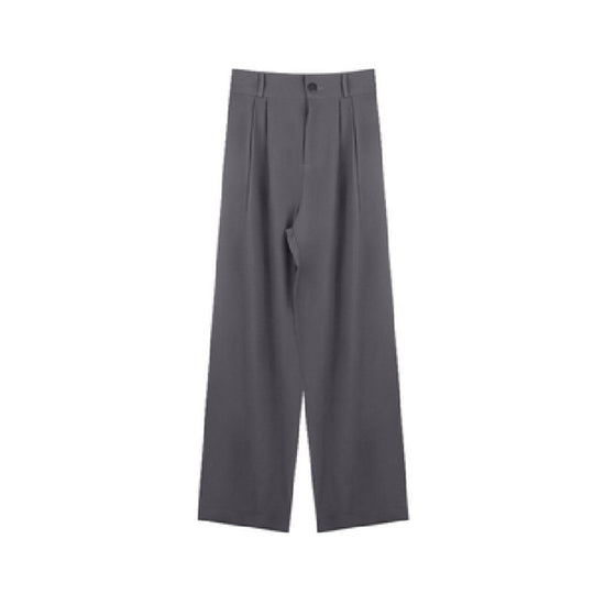 Women's Wide-leg Baggy Straight Trousers