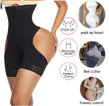 Women Shapewear High Waist Butt Lifter Tummy Control Underwear