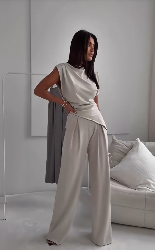 Women's Sleeveless Suit Fashion
