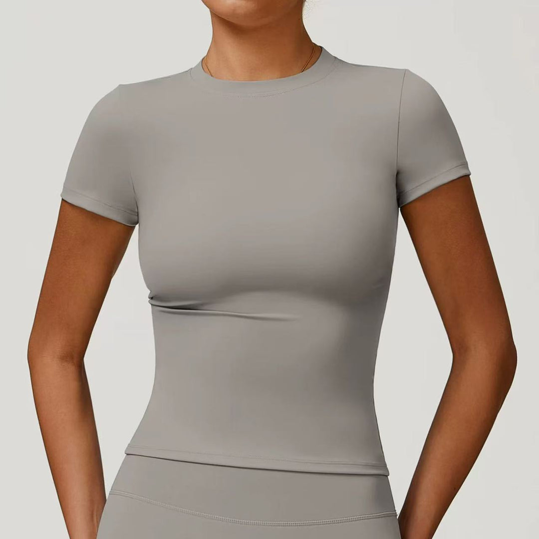 Spring T-shirt, Quick Drying Women's Yoga Suit