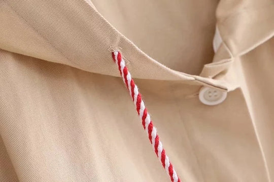 Vivid Dreams Printed Drawstring Hooded Coat for Women