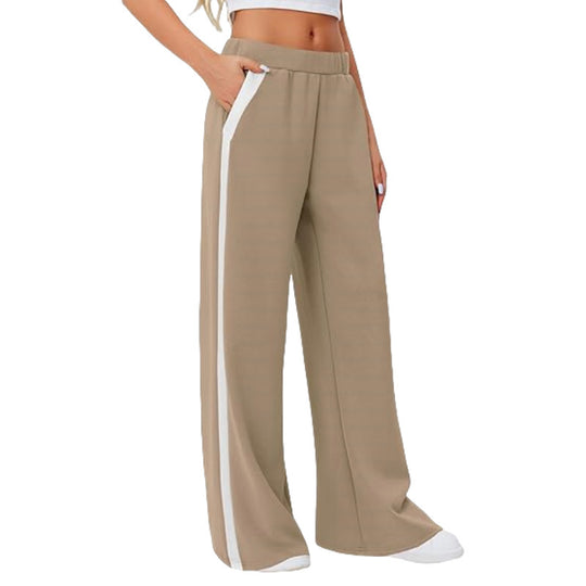 Wide Leg Yoga Sports Pants High Waist Loose Casual
