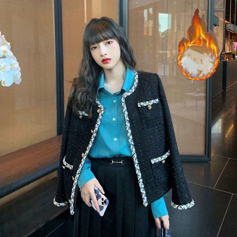 Short Tweed French Style Stylish Little Fragrance Jacket