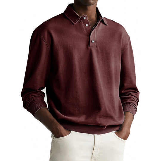 Half Zipper 3d Printed Sweater For Men