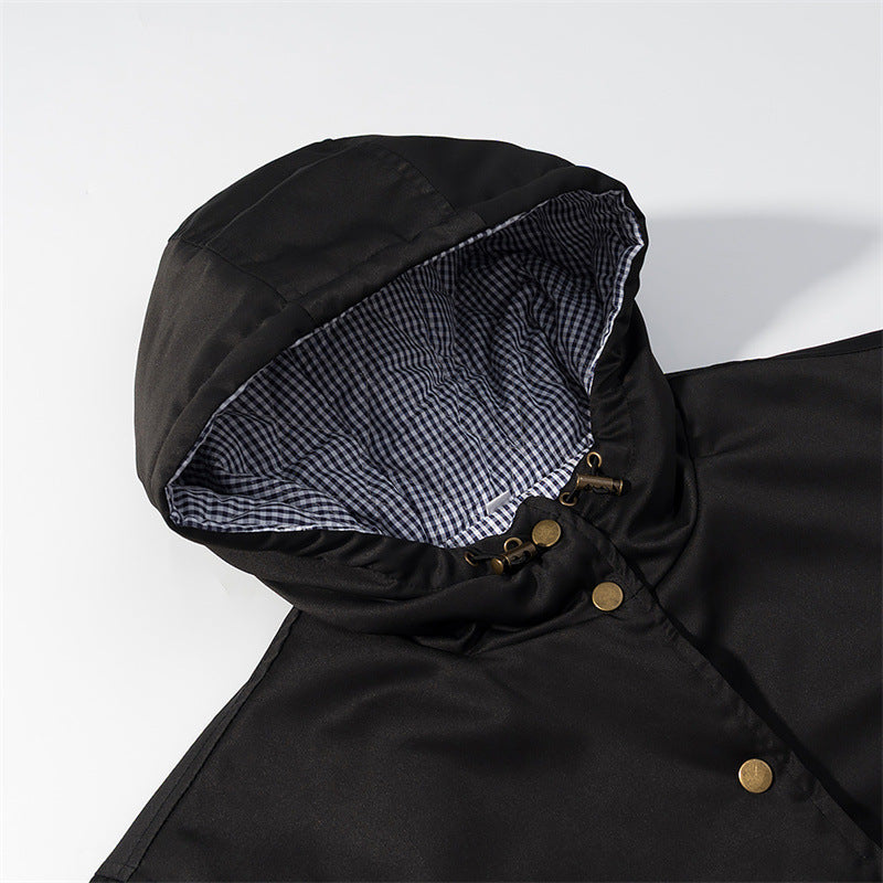 Double-sided Hooded Coat For Women