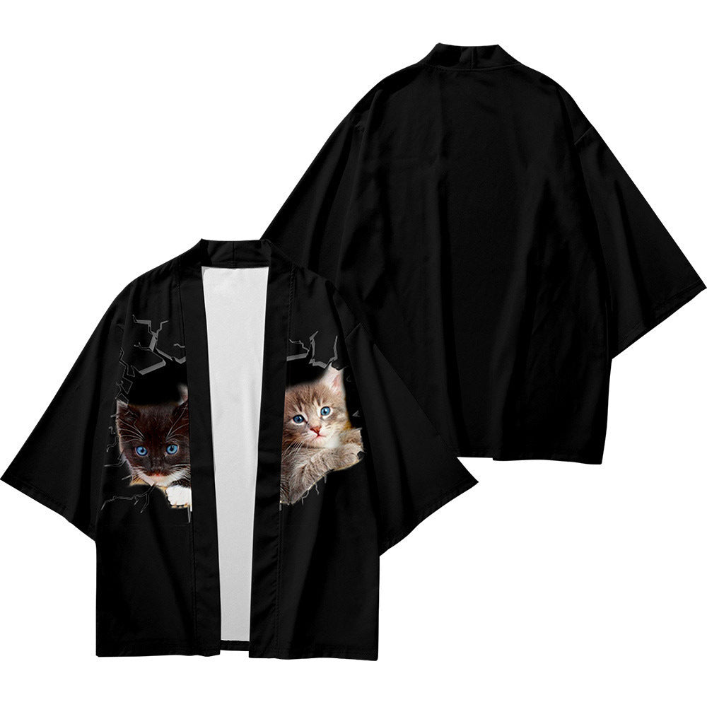 Cloak Kimono And Daoist Robe Cardigan