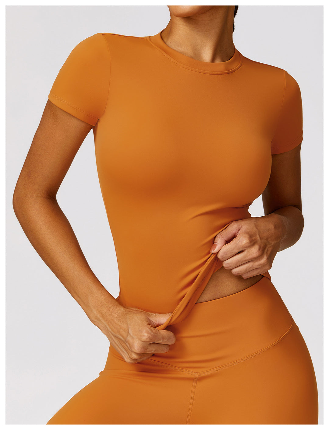 Spring T-shirt, Quick Drying Women's Yoga Suit