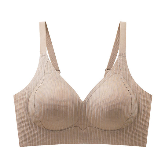 Jelly Glue Double Lift Comfortable Wireless Push Up Breast Holding Anti-sagging Backless Bra