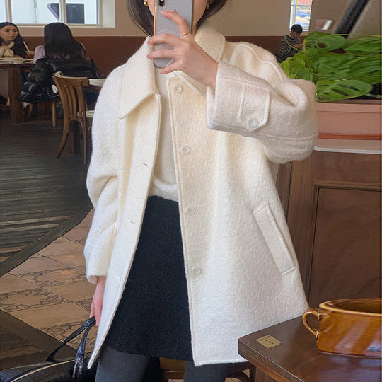 Cozy Chic Woolen Coat